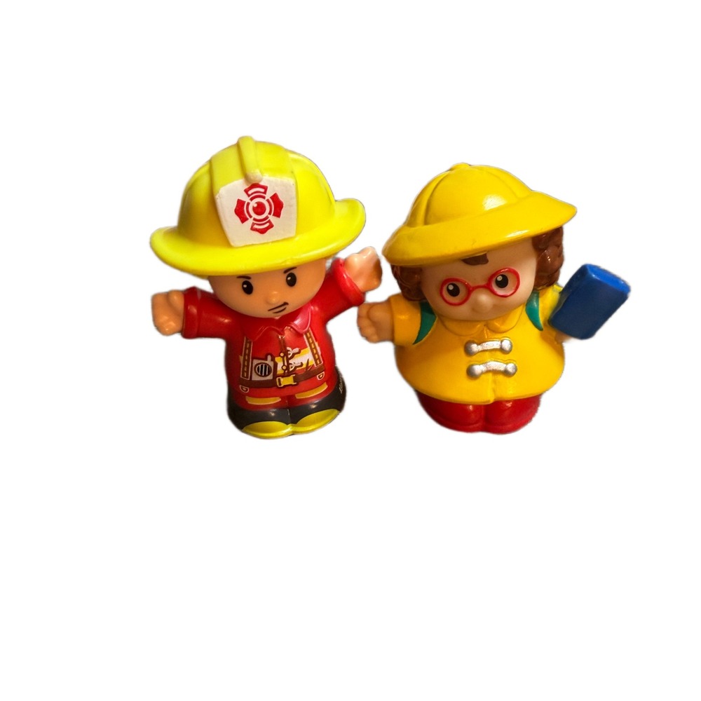 Fisher Price Little People Main Street Town Playset Restaurant Car Wash Figures - Picture 5 of 11